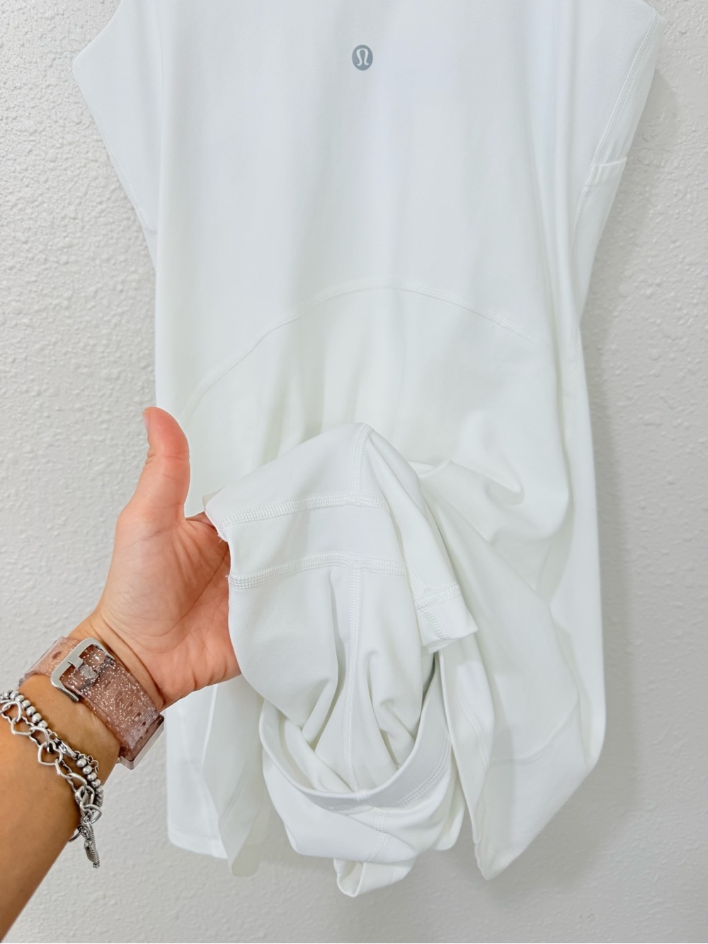 Lululemon Size 10 Align Dress WHT White $148 - Picture 9 of 13